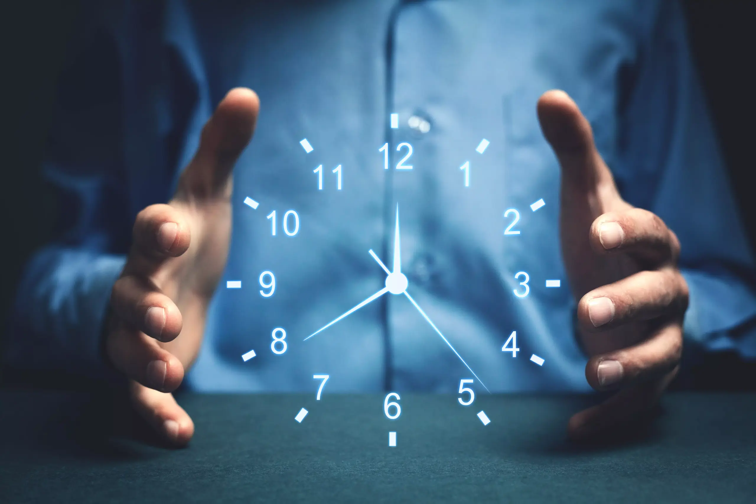 Virtual time in hand Banner